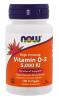 NOW Vitamin D-3 5000 М.Е. (120 кап)