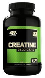 Optimum Nutrition Creatine 2500 mg (200 кап)